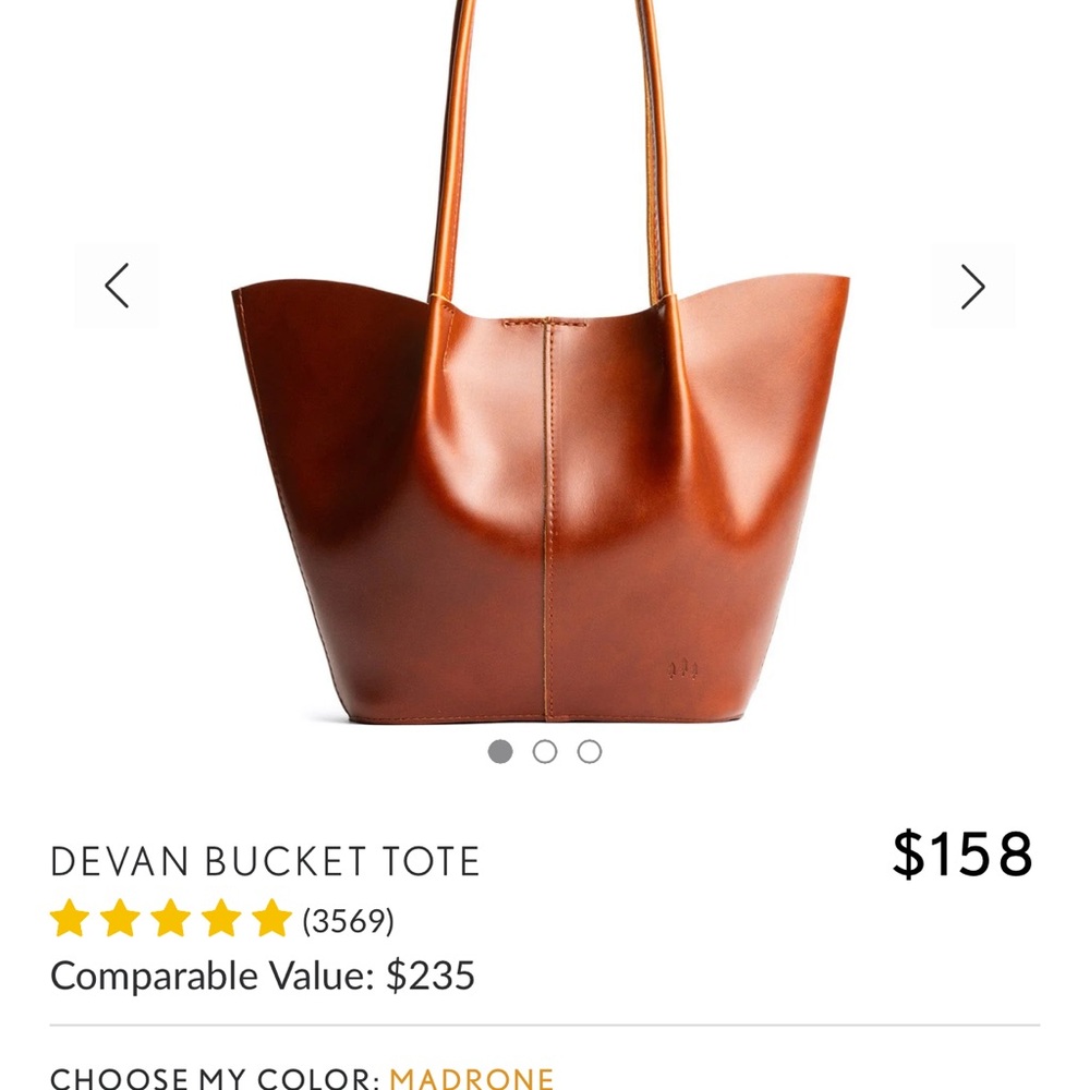 Portland Leather Madrone Large Devan